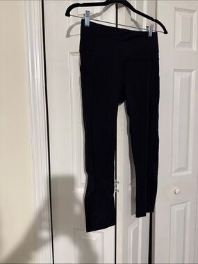 Lululemon vented Black High-Waist Women's Active Leggings